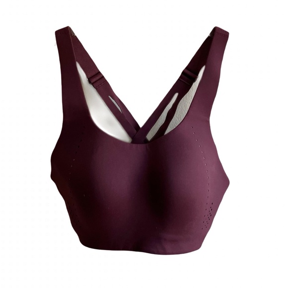 Lululemon AirSupport Bra High Support Size 34D Purple Ultralu Sports Bra Running - Picture 4 of 14